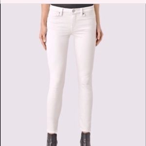 All Saint Grace white jeans